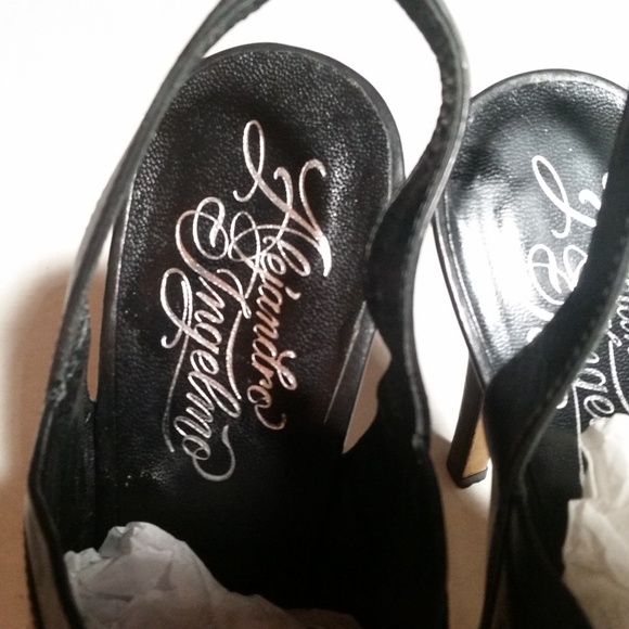 *SOLD********Alejandro Ingelmo Shoes Heels Leather - Picture 5 of 8